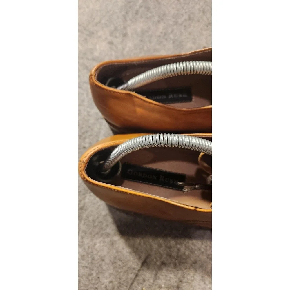 Gordon Rush Shoes Mens Size 11 Brown‎ Leather Derby Oxford Dress Lee Handcrafted